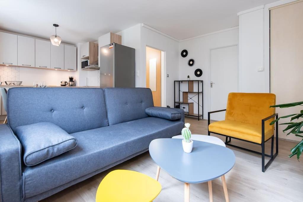 Appartement Renove Pour 6 Avec Parking ビユールバンヌ エクステリア 写真