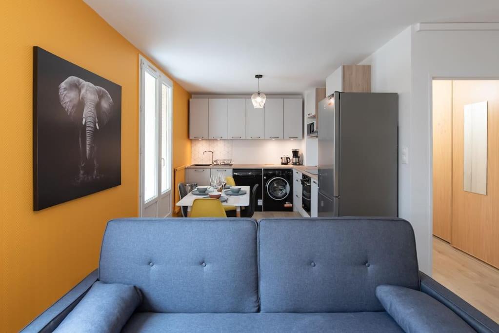 Appartement Renove Pour 6 Avec Parking ビユールバンヌ エクステリア 写真
